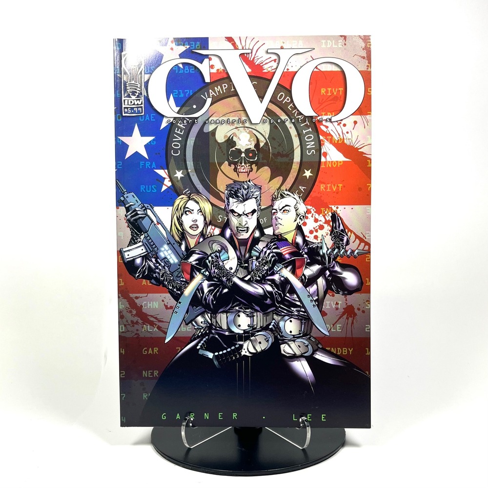 CVO Covert Vampiric Operations TPB 2003 Graphic Novel IDW Alex Garner Mindy Lee
